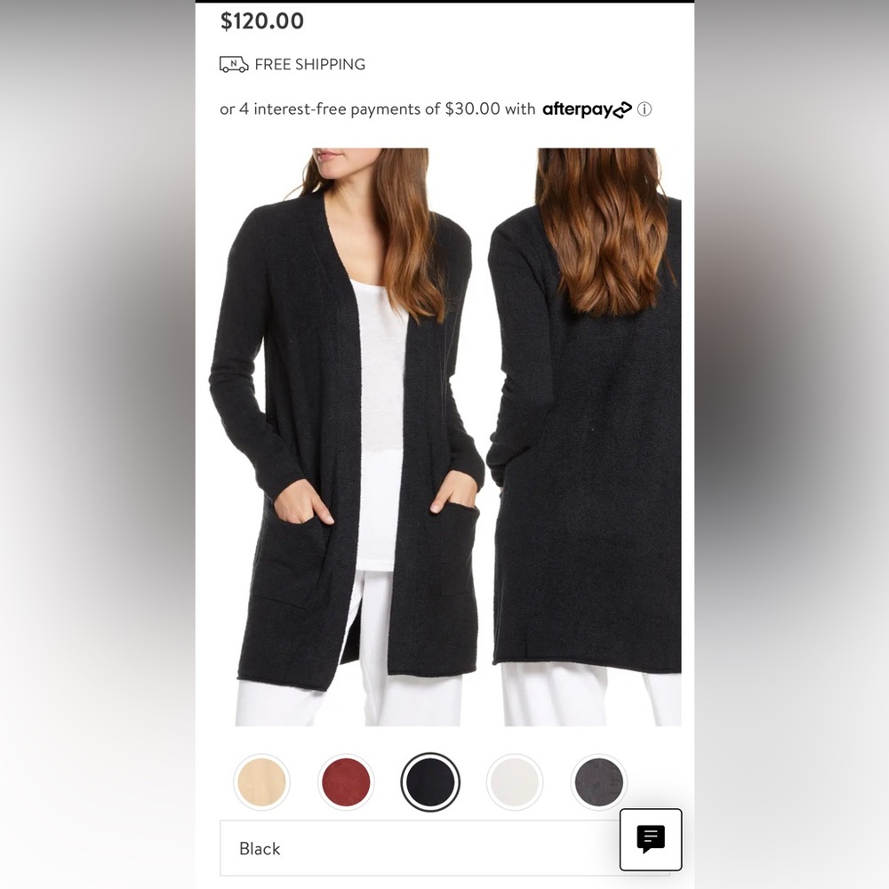 Barefoot Dreams CozyChic Lite Long Cardigan